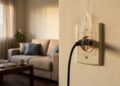 Tomada quente e cheiro de queimado exigem inspeção elétrica