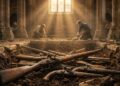 Arqueólogos descobriram sob uma igreja um vestígio capaz de reabrir um dos capítulos mais dramáticos da história da América