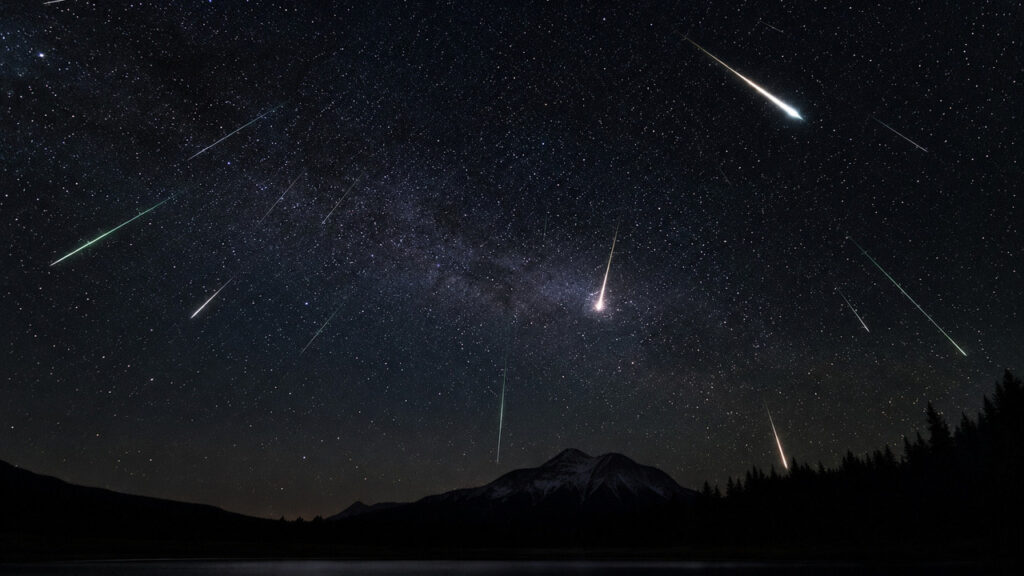 chuva de meteoros