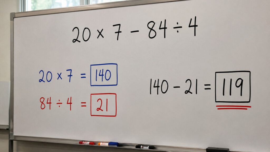 expressões matemáticas