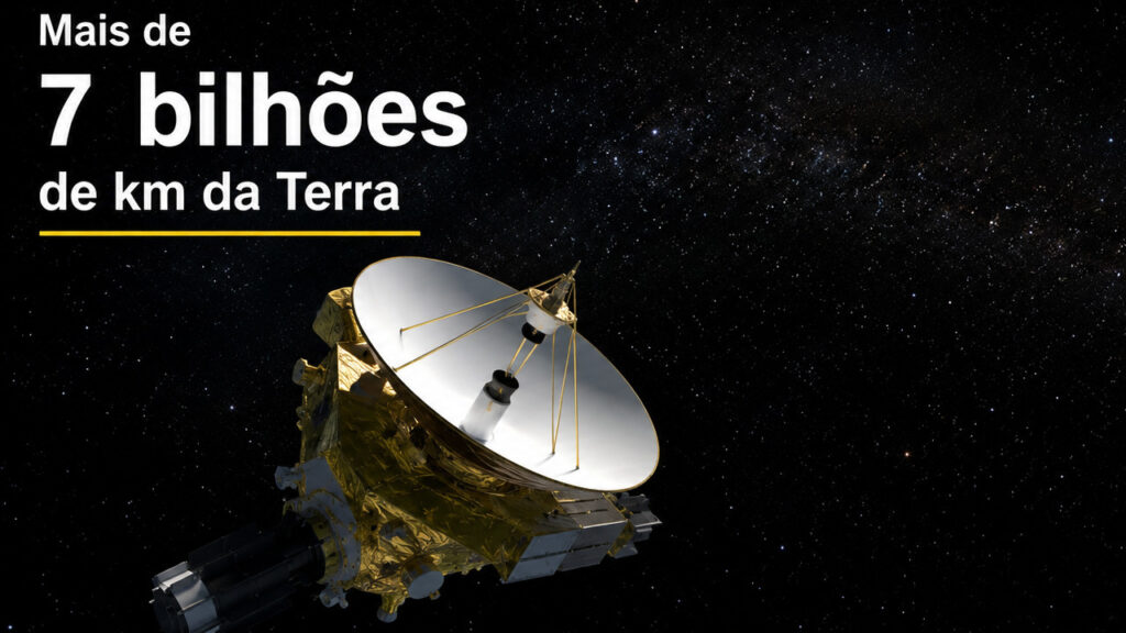 NASA revela o feito inédito da New Horizons a 7 bilhões de