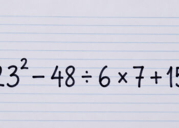 Quase 80% desiste de resolver 23² − 48 ÷ 6 × 7 + 15: você consegue encontrar o resultado?